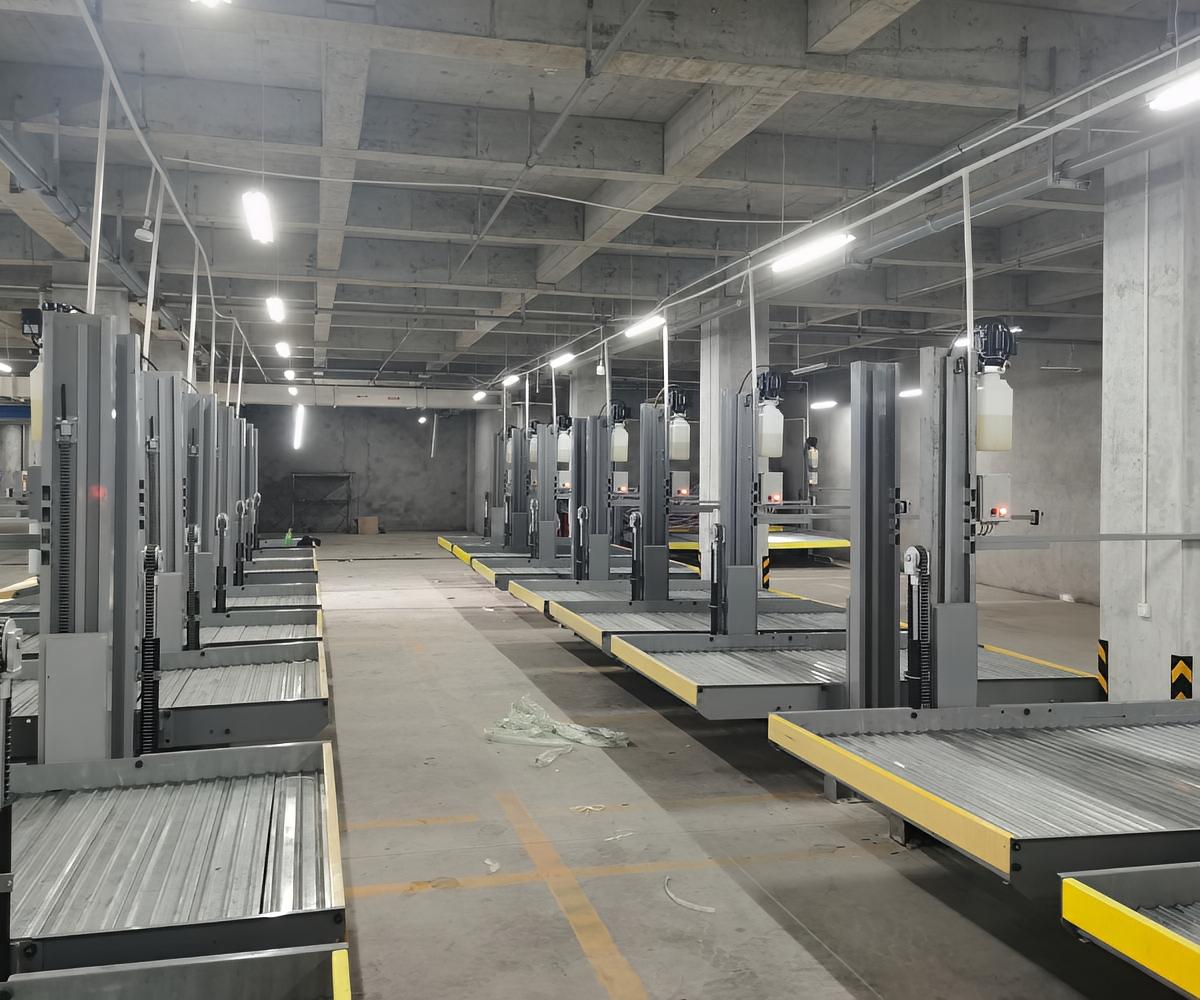 立體車庫智慧處置指南2柱機械立體停車設備的租賃與后續處理